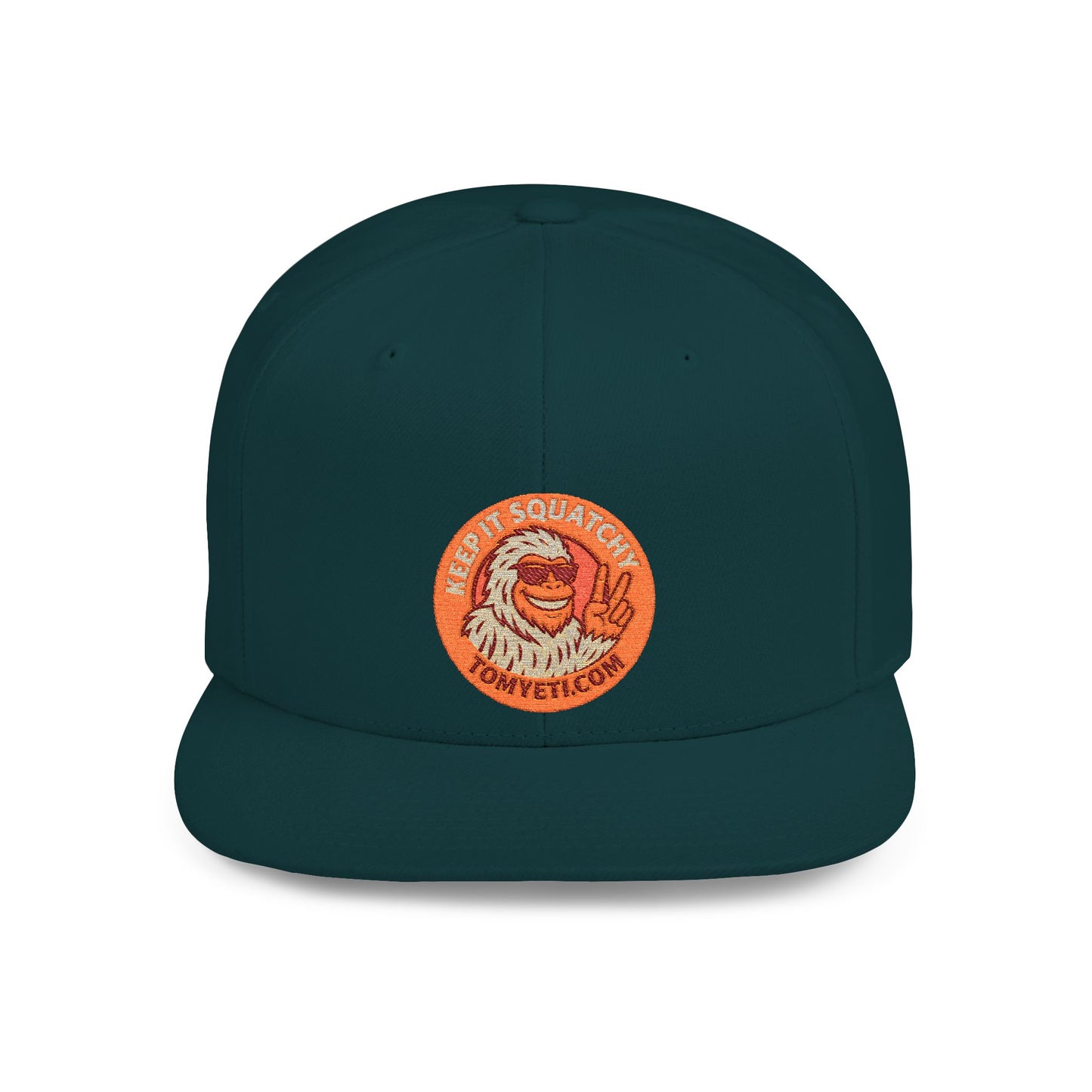 Flat Brim Hat - Tom Yeti Official Snapback Cap