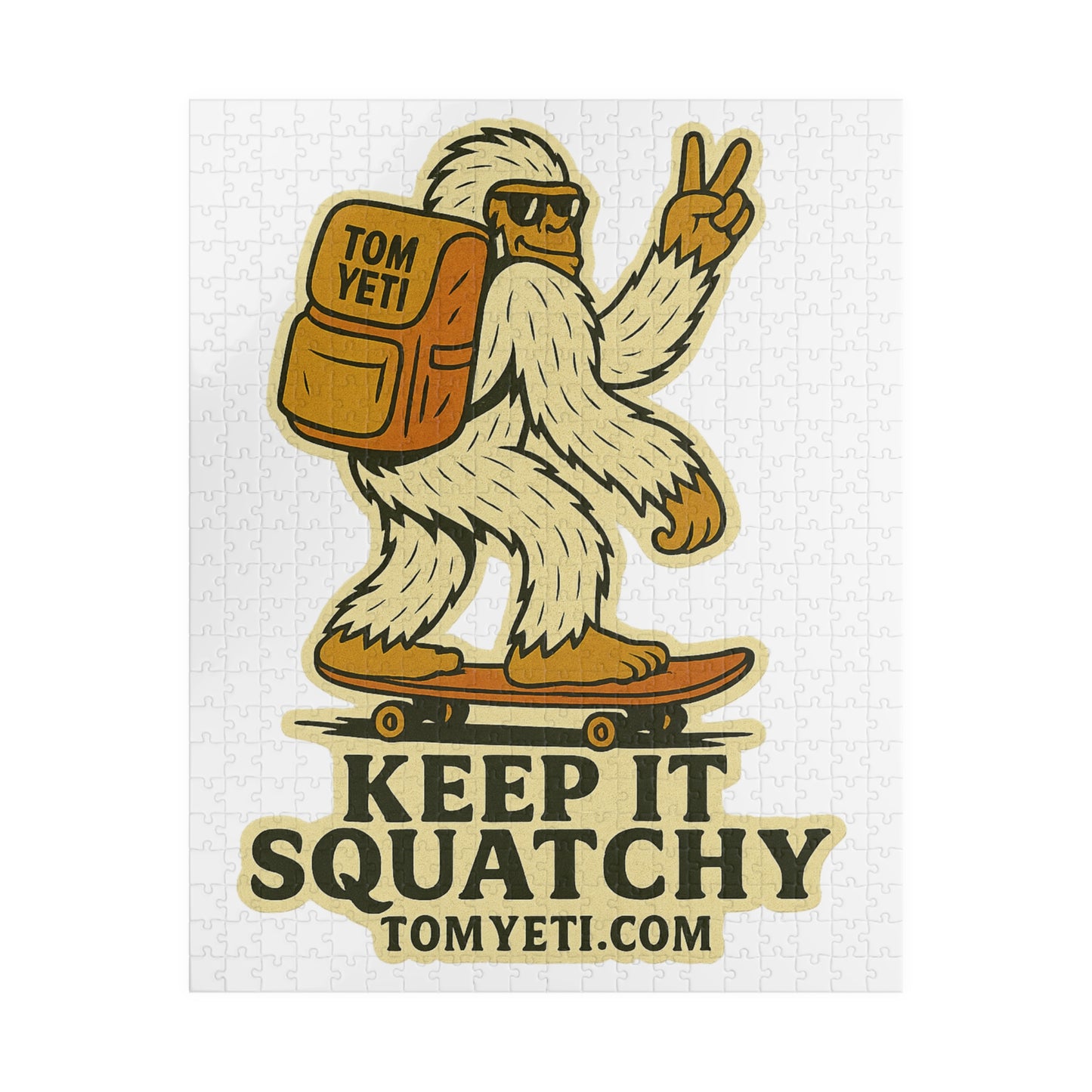 Tom Yeti Official Keep it Squatchy Puzzle!