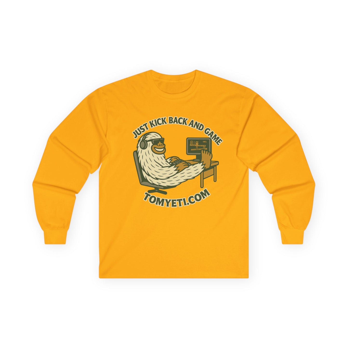 Tom Yeti Official Gaming Long Sleeve T