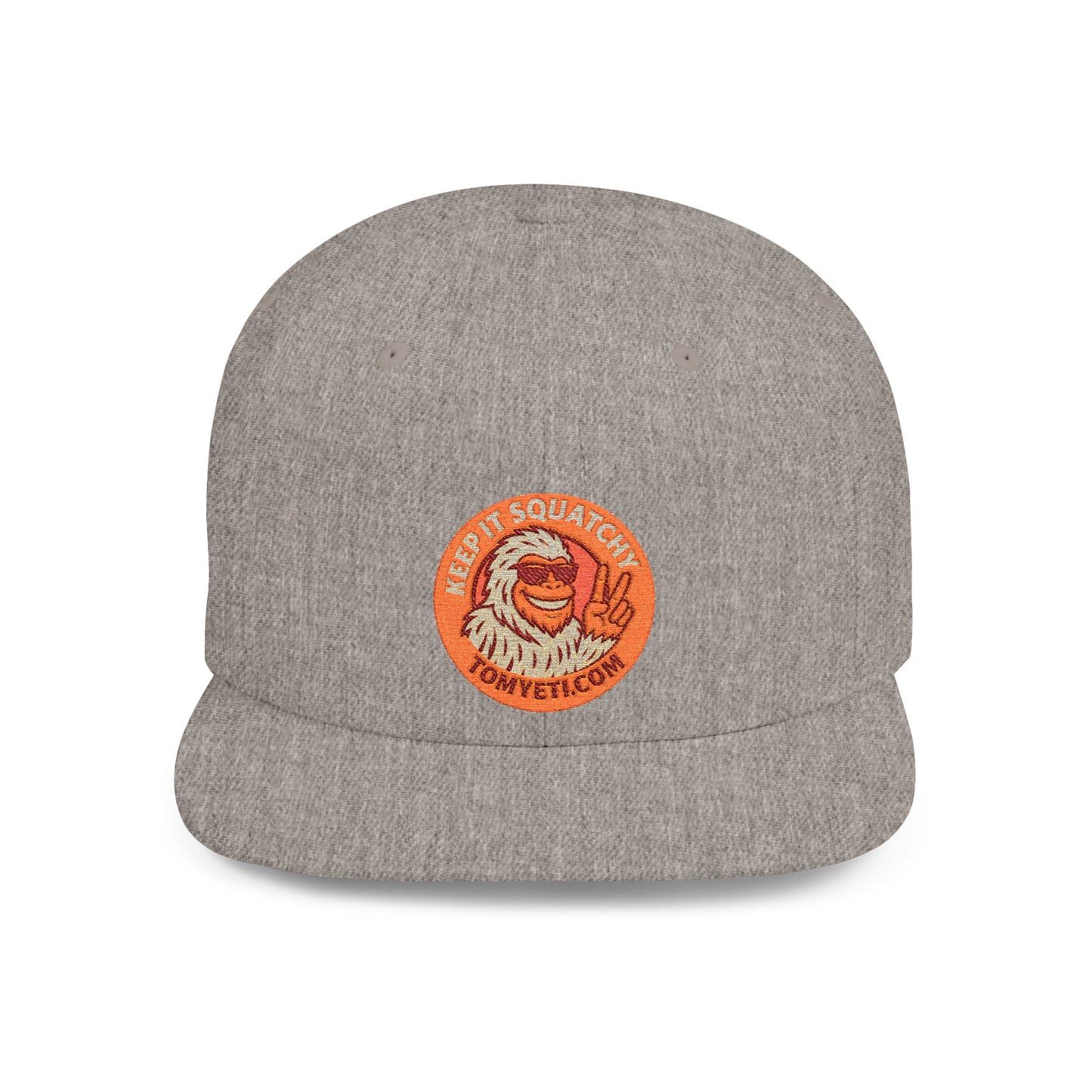 Flat Brim Hat - Tom Yeti Official Snapback Cap