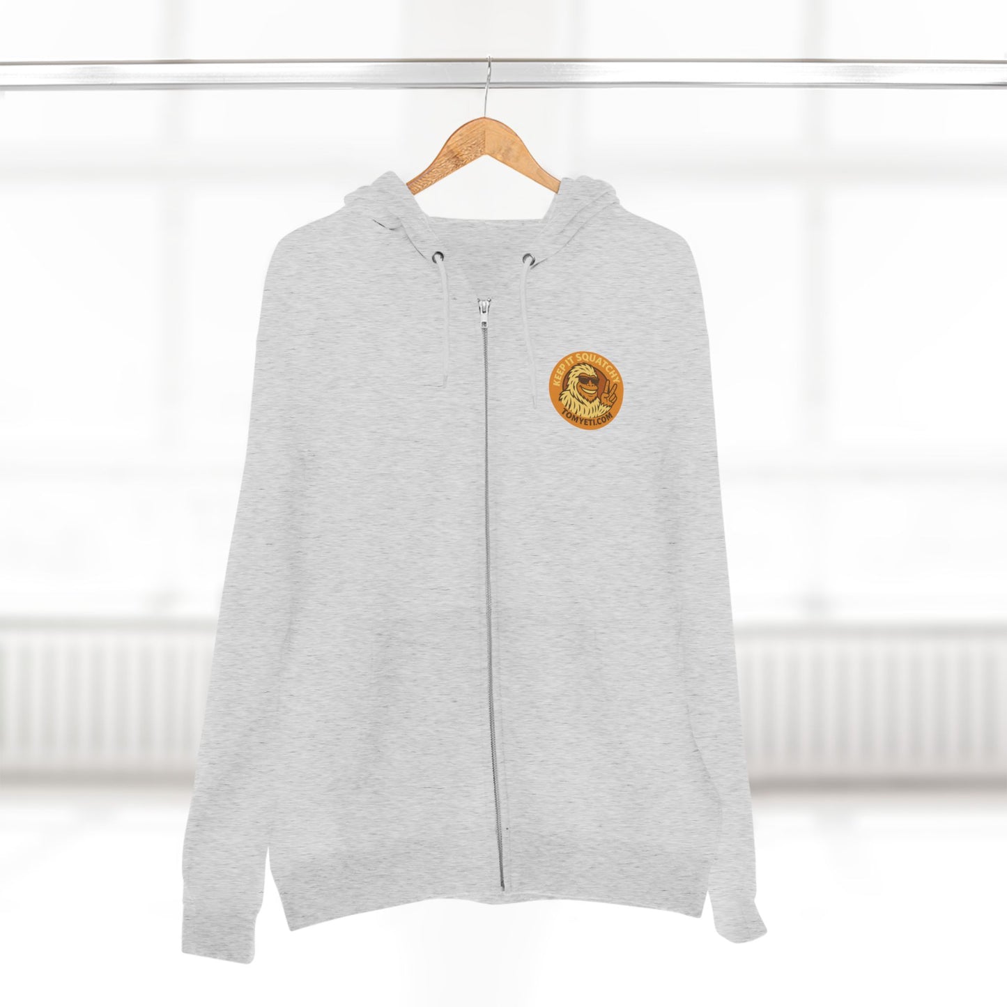 Tom Yeti Official Zip Up Travel Hoodie