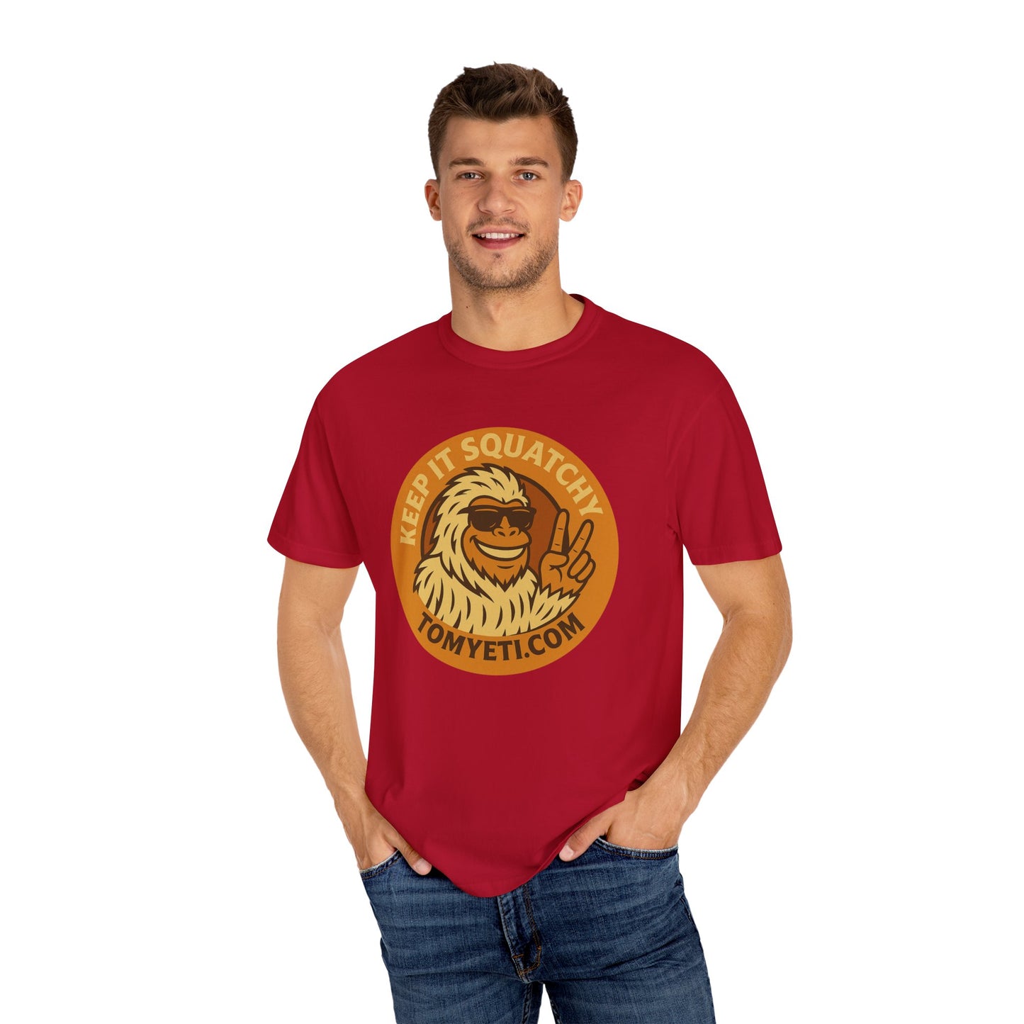 Personalize your own Tom Yeti T Shirt!