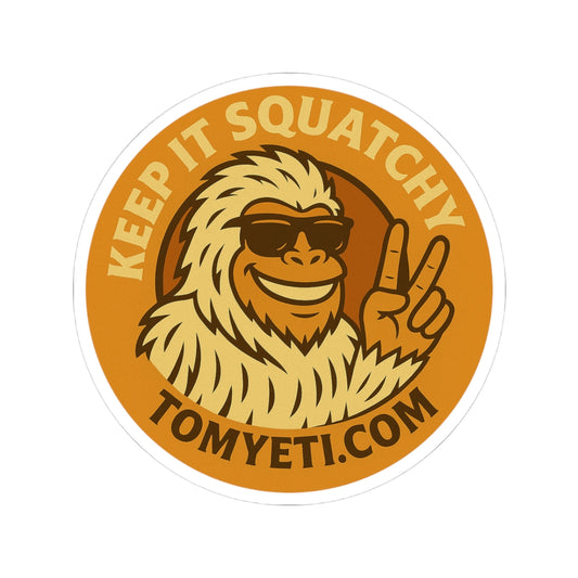 Exclusive Tom Yeti Official Logo Stickers