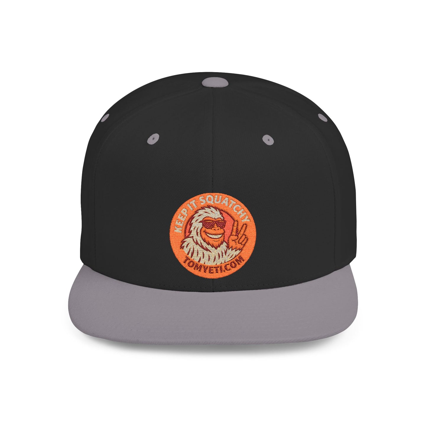 Flat Brim Hat - Tom Yeti Official Snapback Cap