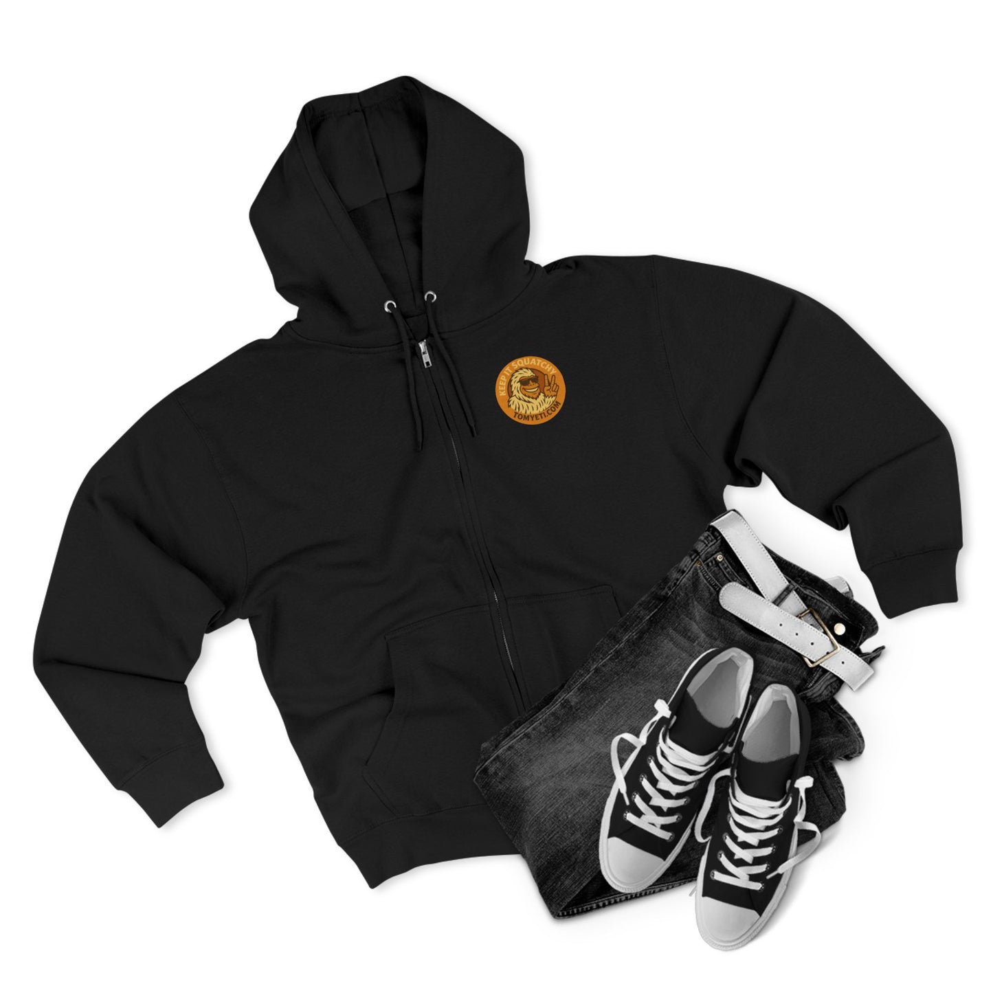 Tom Yeti Official Zip Up Travel Hoodie