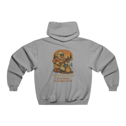 Hooded Sweatshirt - Tom Yeti Camping and Hiking Cozy Hoodie