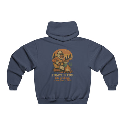 Hooded Sweatshirt - Tom Yeti Camping and Hiking Cozy Hoodie