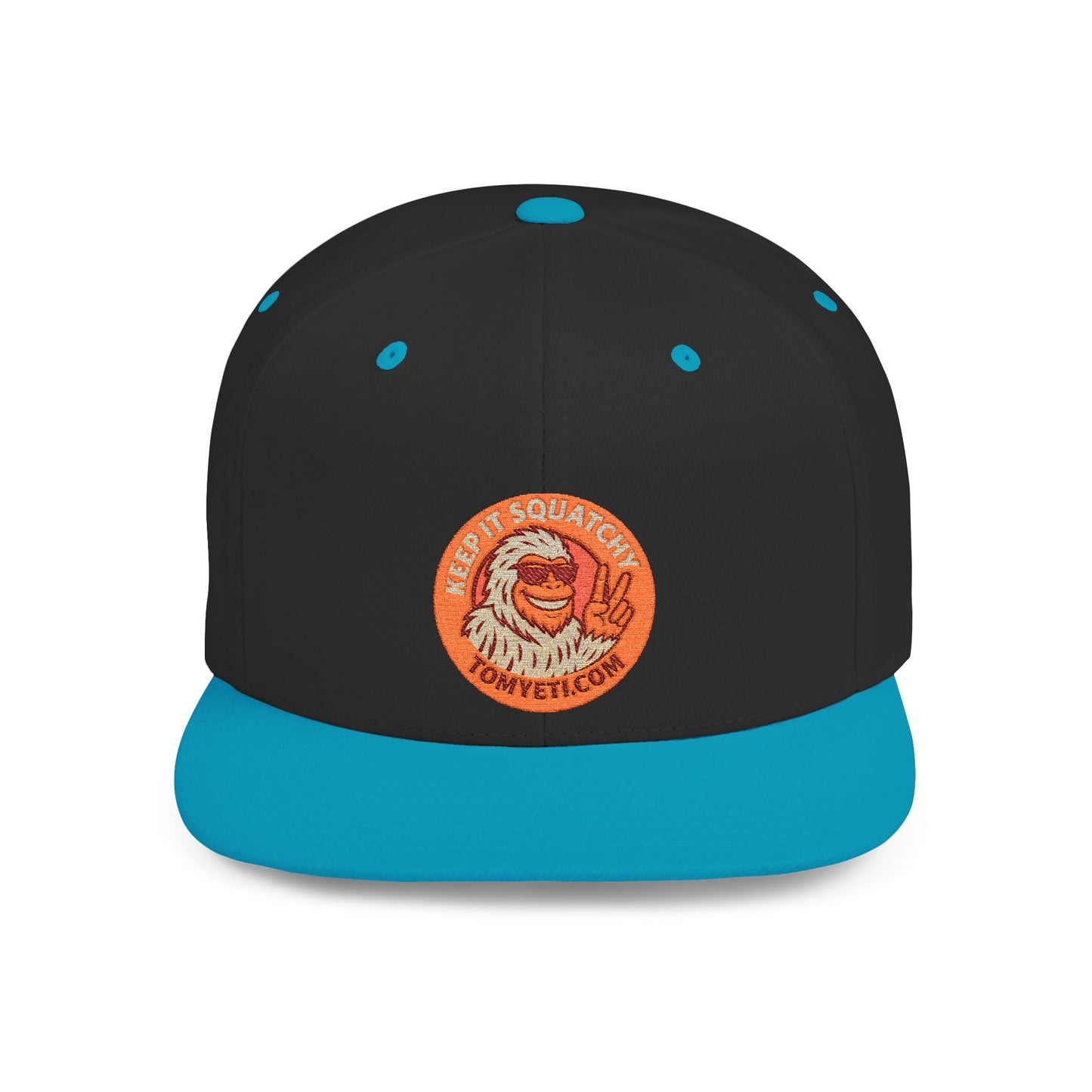 Flat Brim Hat - Tom Yeti Official Snapback Cap