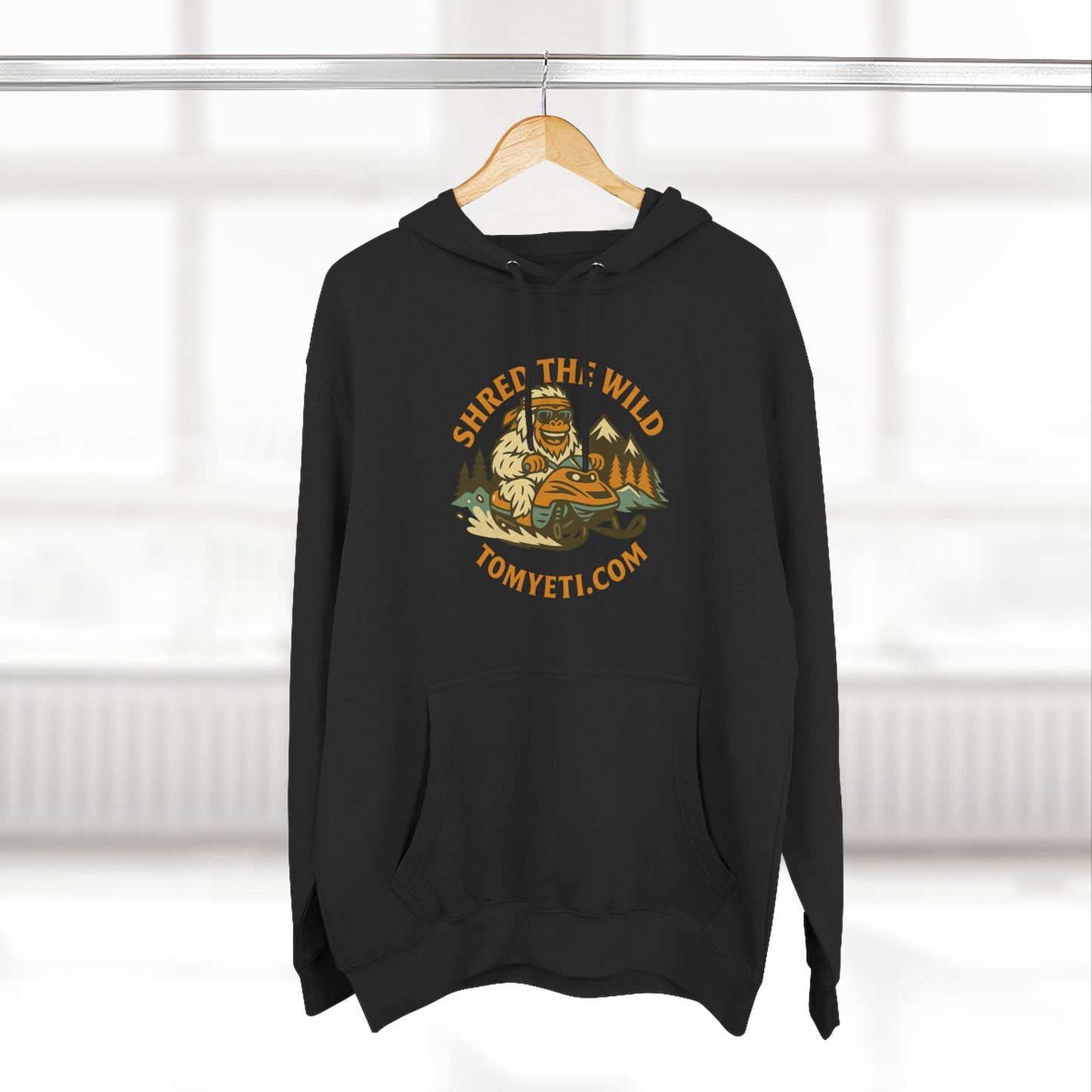 Tom Yeti Official Snowmobiling Hoodie!
