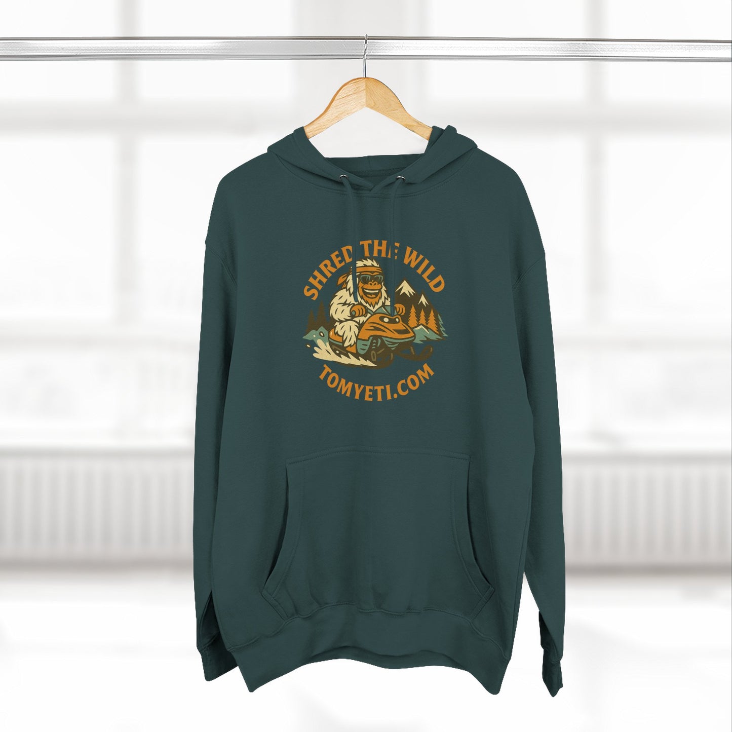 Tom Yeti Official Snowmobiling Hoodie!