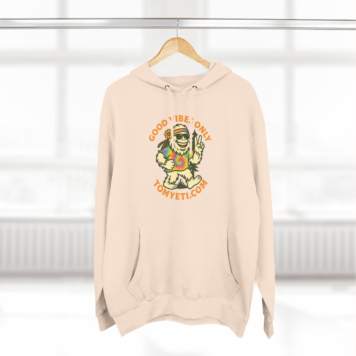 Tom Yeti Official Good Vibes Only Woman's Hoodie