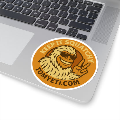 Exclusive Tom Yeti Official Logo Stickers