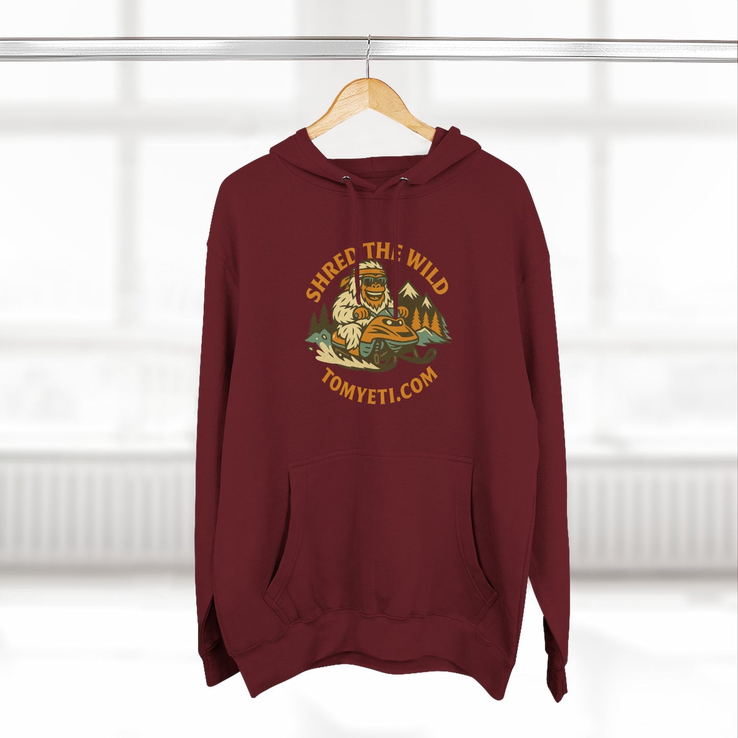 Tom Yeti Official Snowmobiling Hoodie!