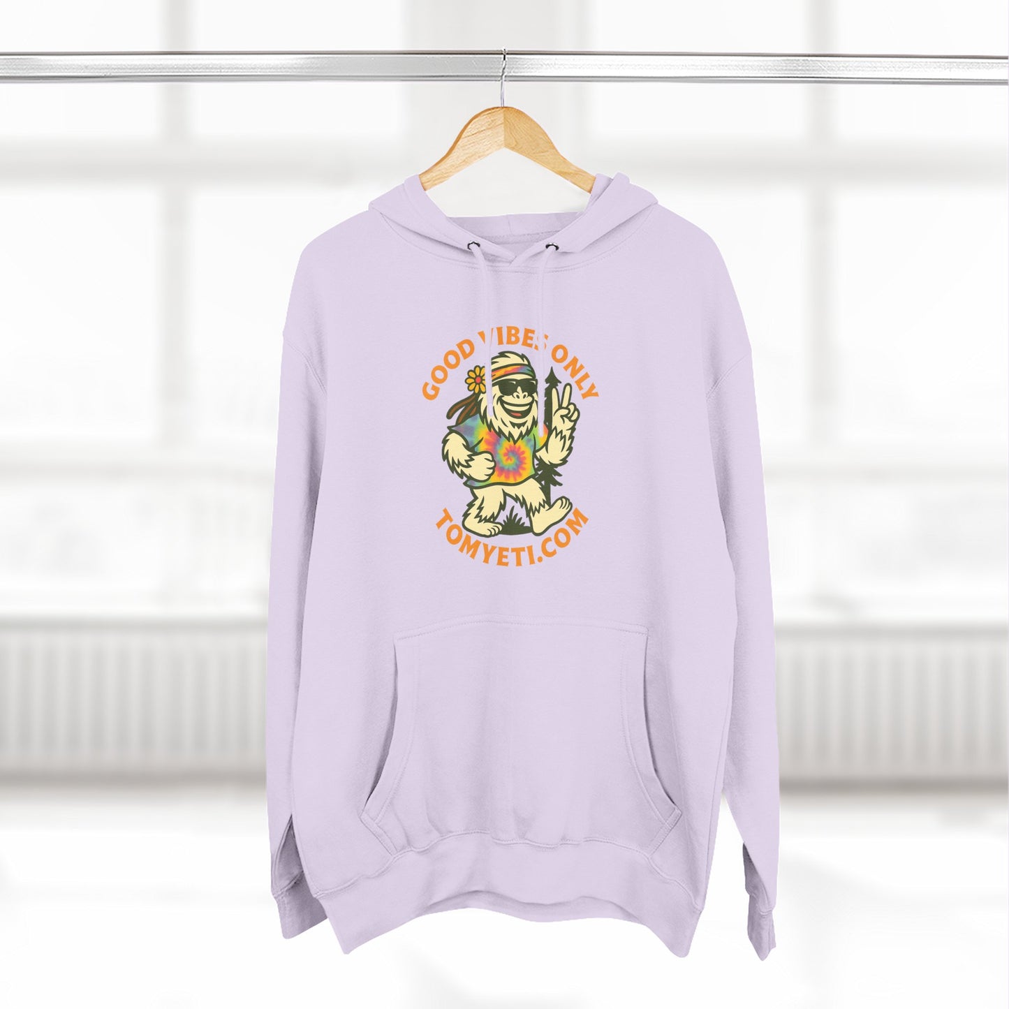 Tom Yeti Official Good Vibes Only Woman's Hoodie
