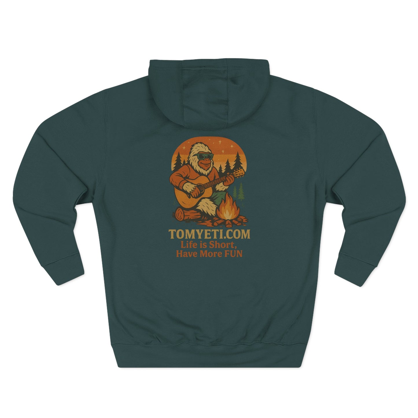 Tom Yeti Official Snowmobiling Hoodie!