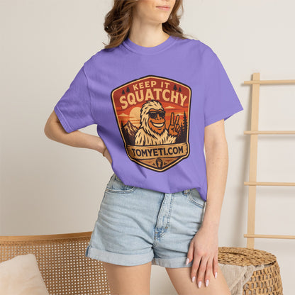 Tom Yeti Logo 100% Cotton T-Shirt