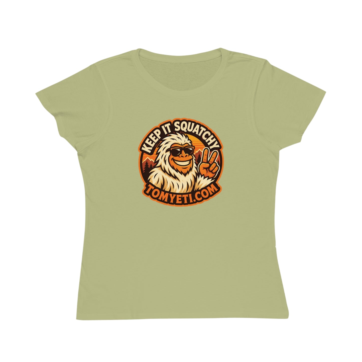 Keep It Squatchy Graphic T-Shirt — Organic Women's Classic Tee