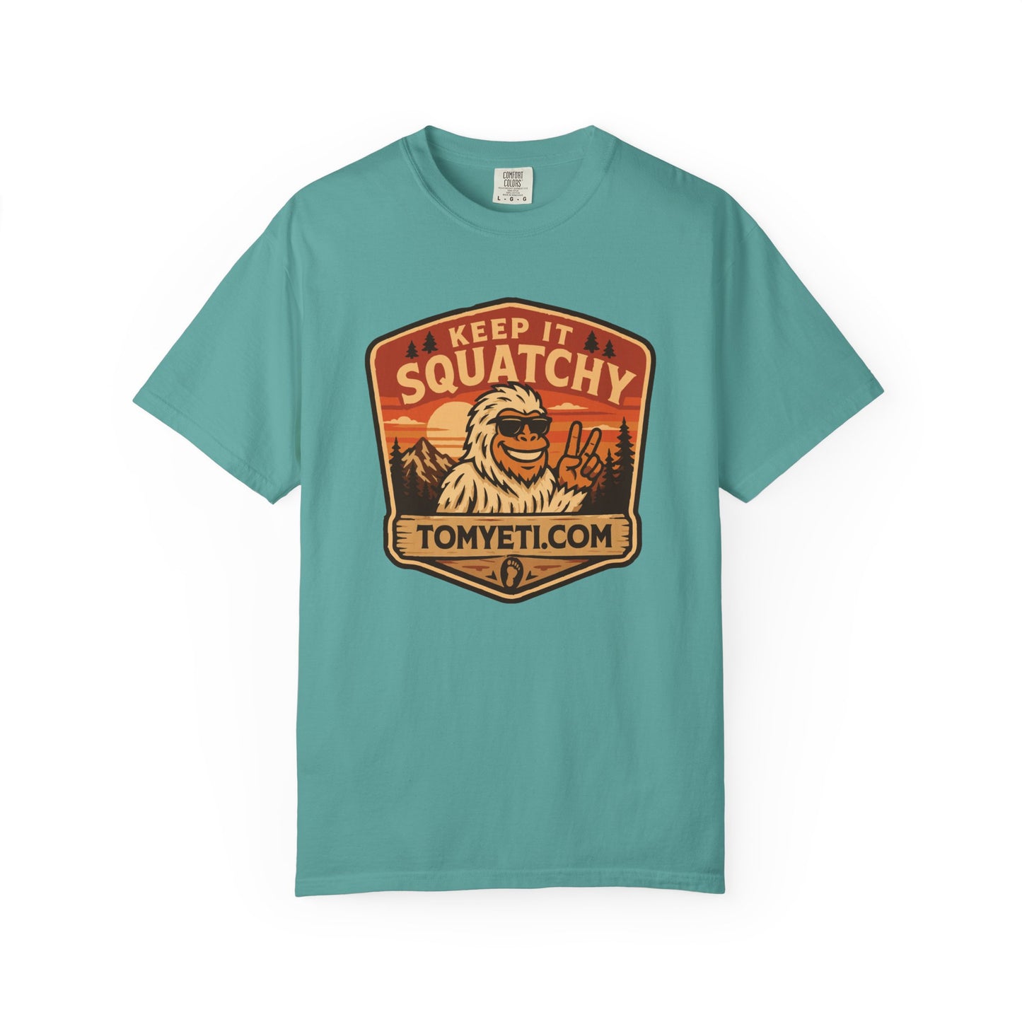 Tom Yeti Logo 100% Cotton T-Shirt