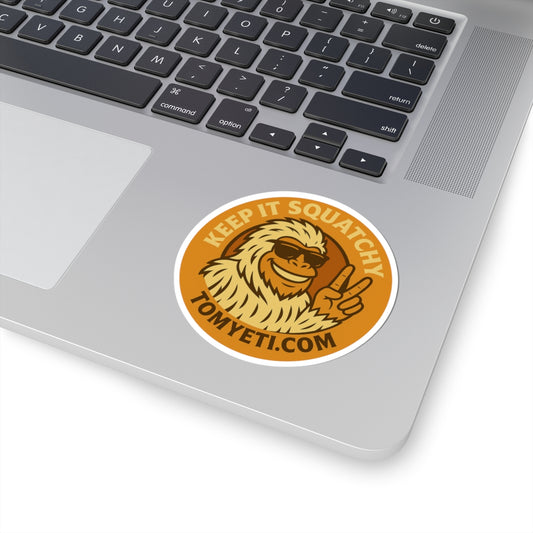 Exclusive Tom Yeti Official Logo Stickers