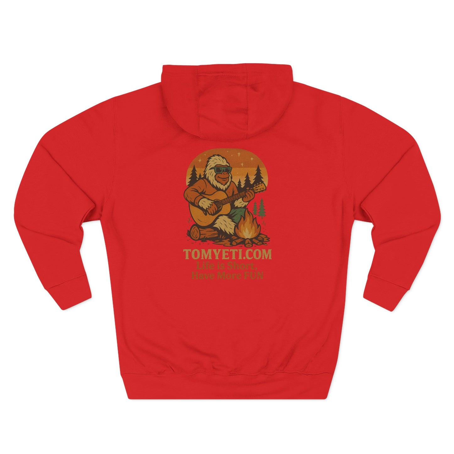 Tom Yeti Official Snowmobiling Hoodie!