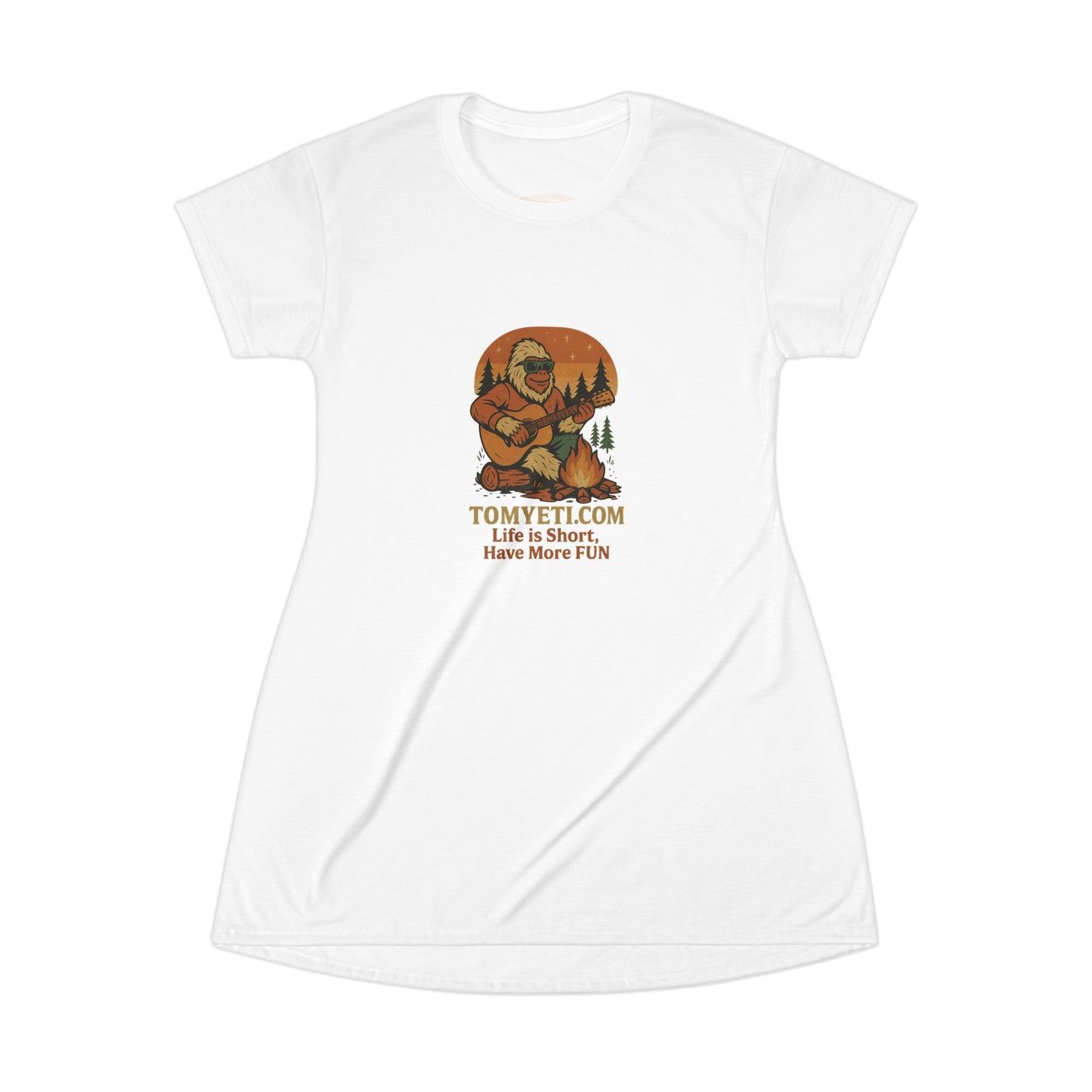 Tom Yeti Official T Shirt Dress
