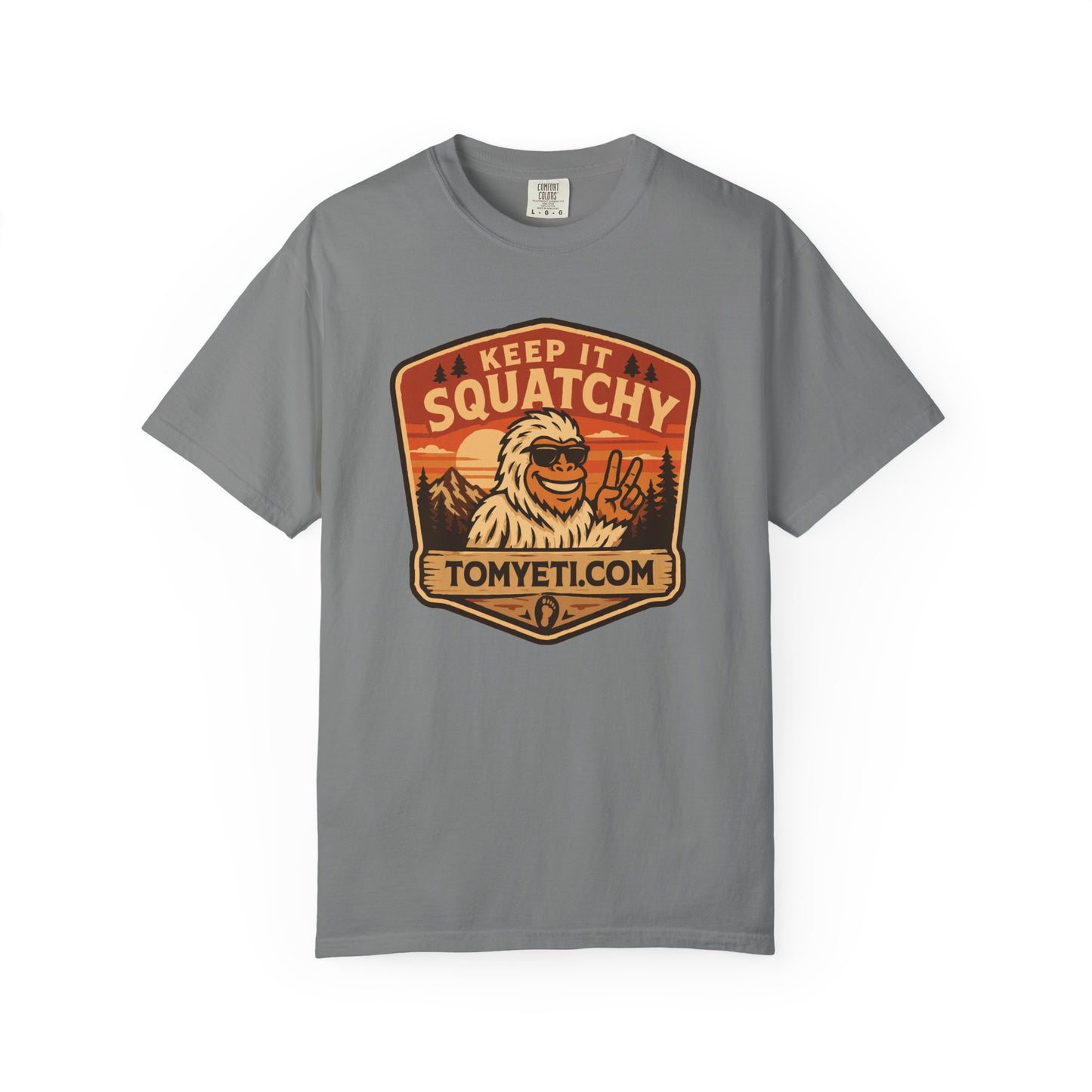 Tom Yeti Logo 100% Cotton T-Shirt