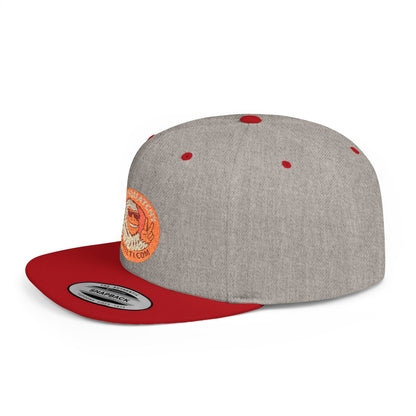 Flat Brim Hat - Tom Yeti Official Snapback Cap