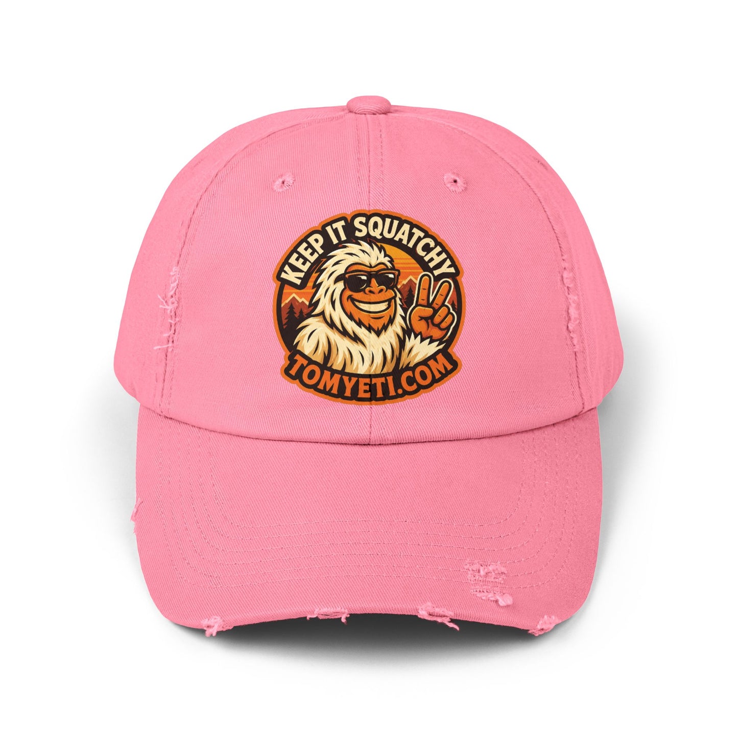 Tom Yeti Outdoor Adventure Cap — Distressed Unisex Hat