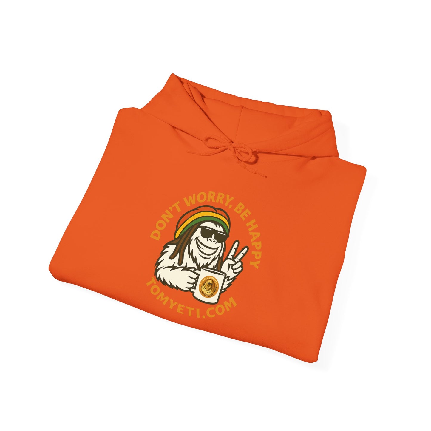 Tom Yeti Official Don't Worry, Be Happy Hoodie