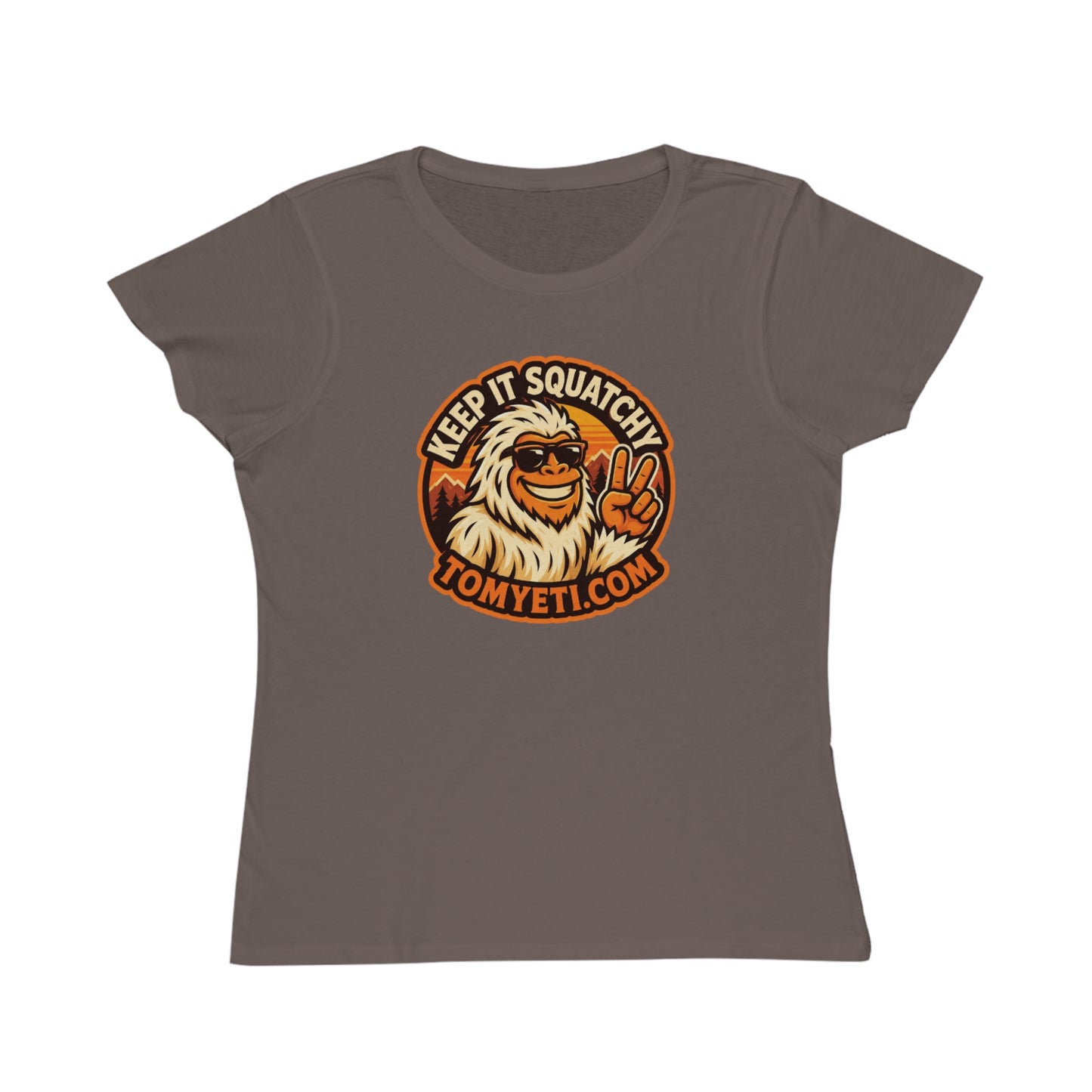 Keep It Squatchy Graphic T-Shirt — Organic Women's Classic Tee