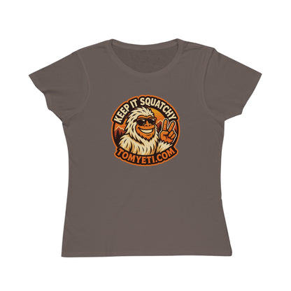 Keep It Squatchy Graphic T-Shirt — Organic Women's Classic Tee