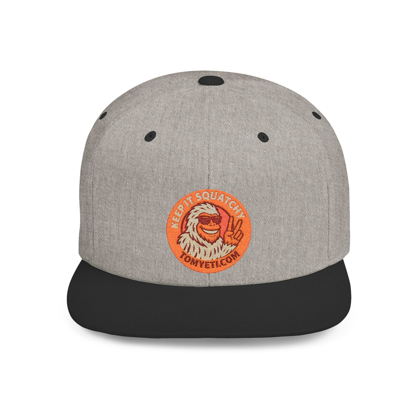 Flat Brim Hat - Tom Yeti Official Snapback Cap