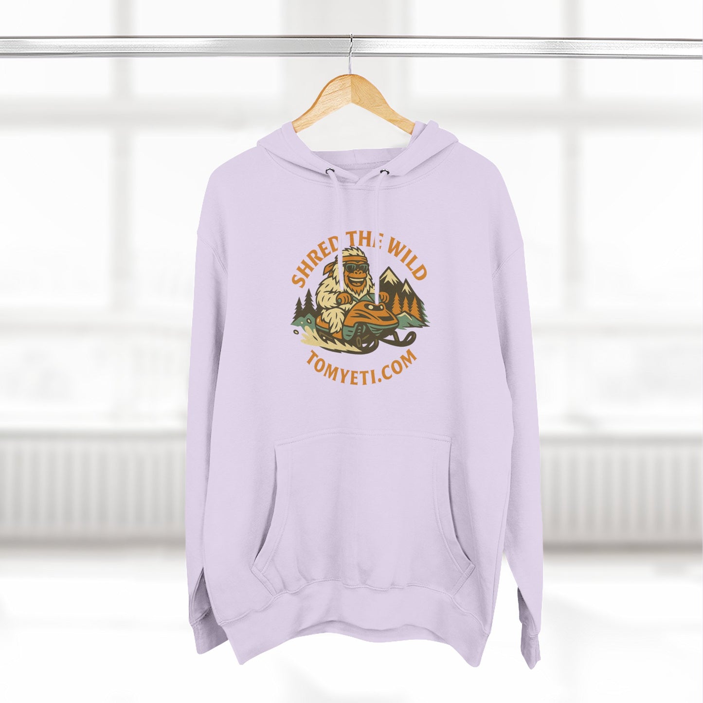 Tom Yeti Official Snowmobiling Hoodie!