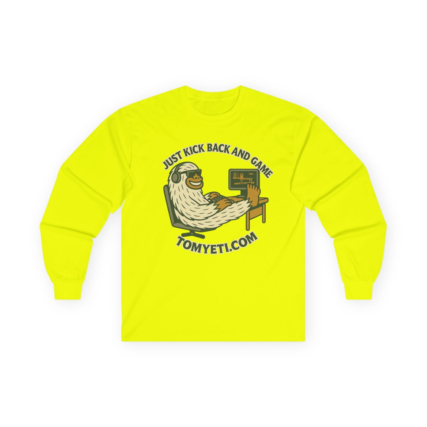 Tom Yeti Official Gaming Long Sleeve T
