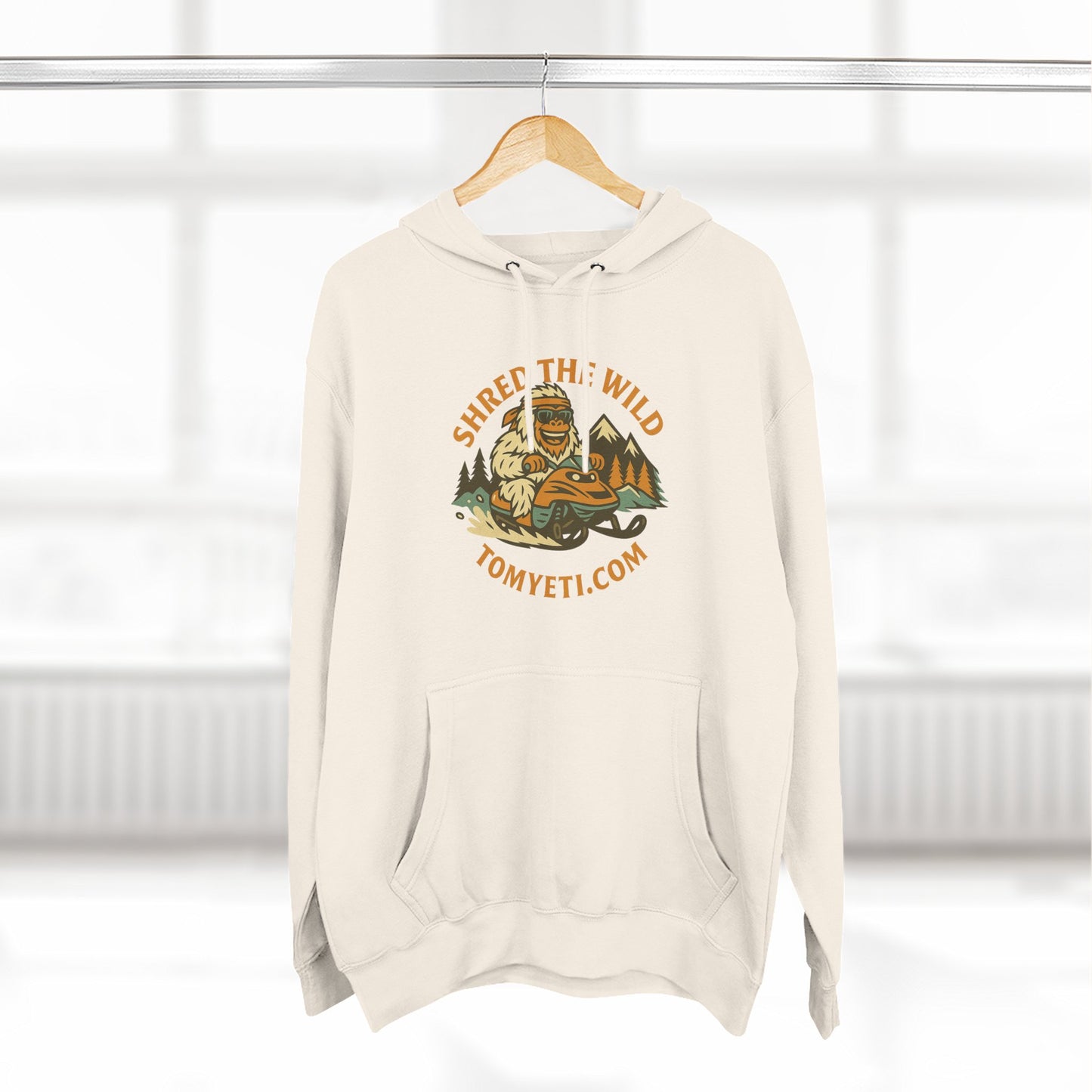 Tom Yeti Official Snowmobiling Hoodie!