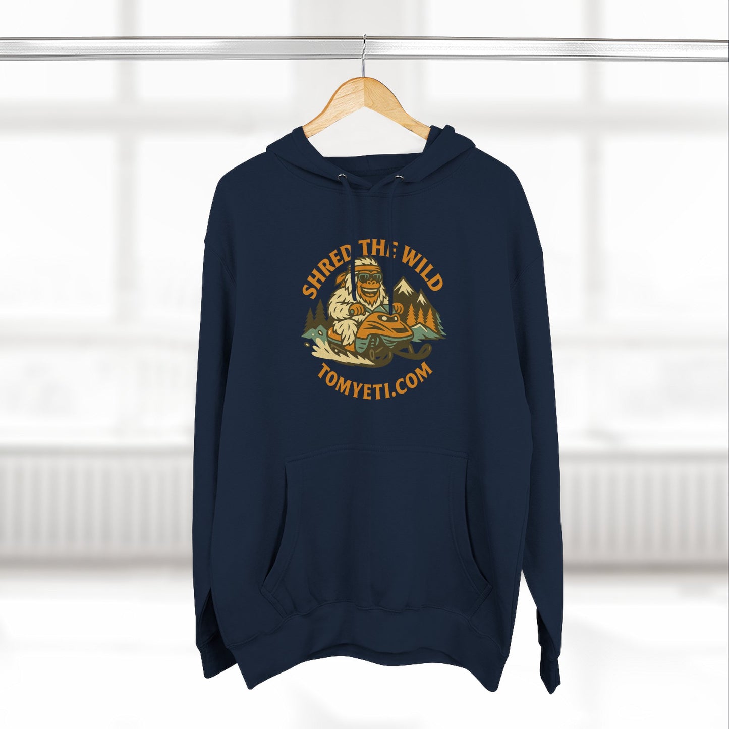 Tom Yeti Official Snowmobiling Hoodie!