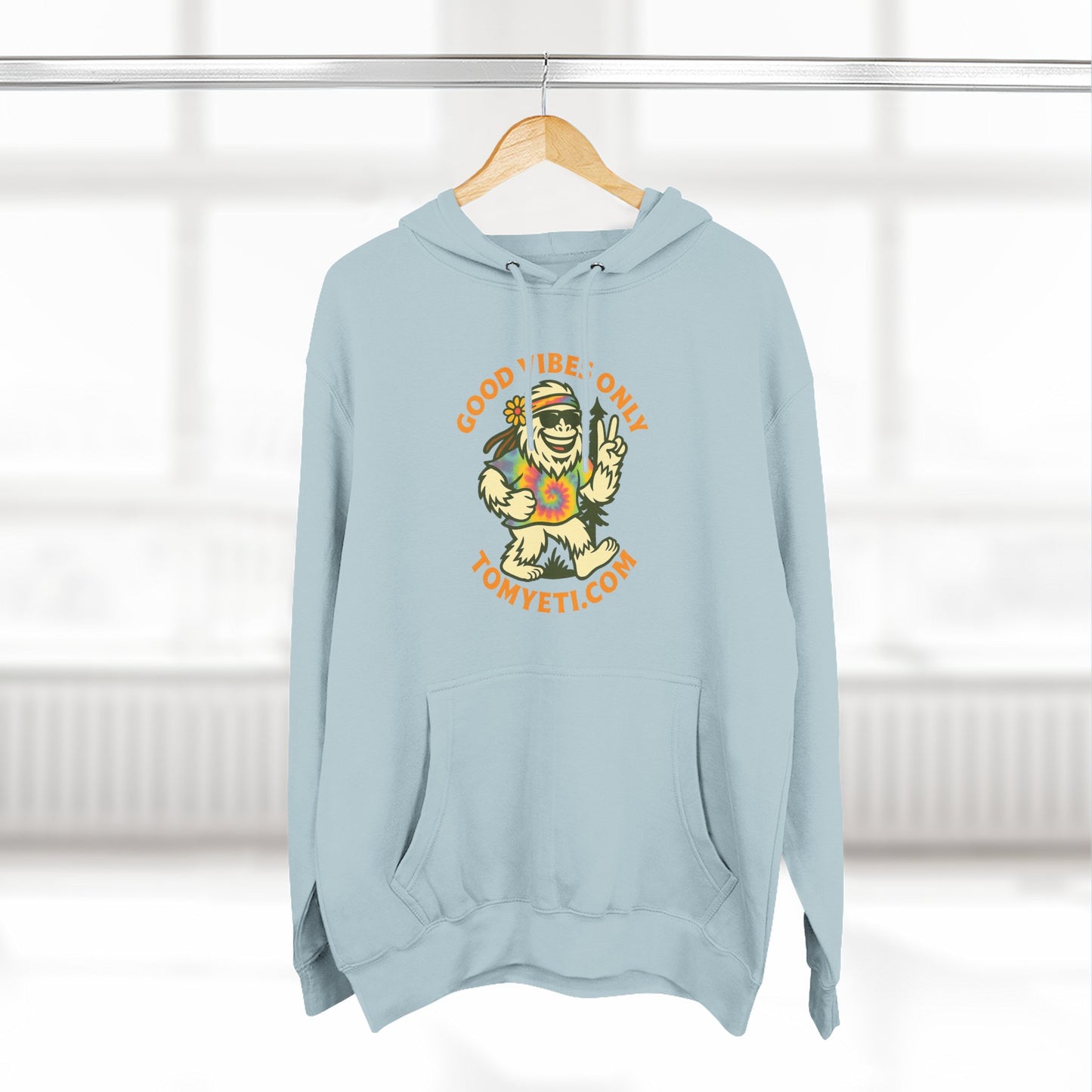Tom Yeti Official Good Vibes Only Woman's Hoodie
