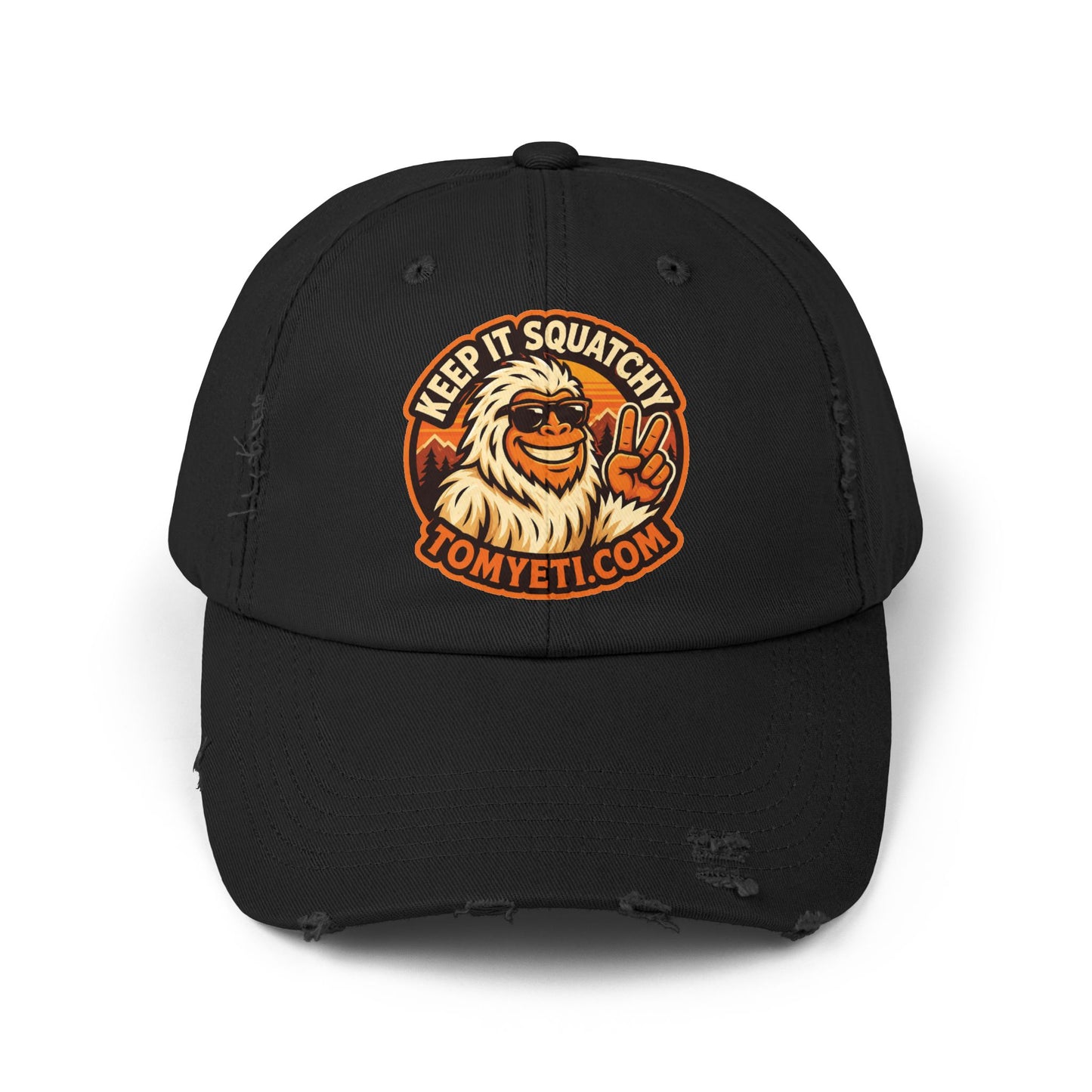 Tom Yeti Outdoor Adventure Cap — Distressed Unisex Hat