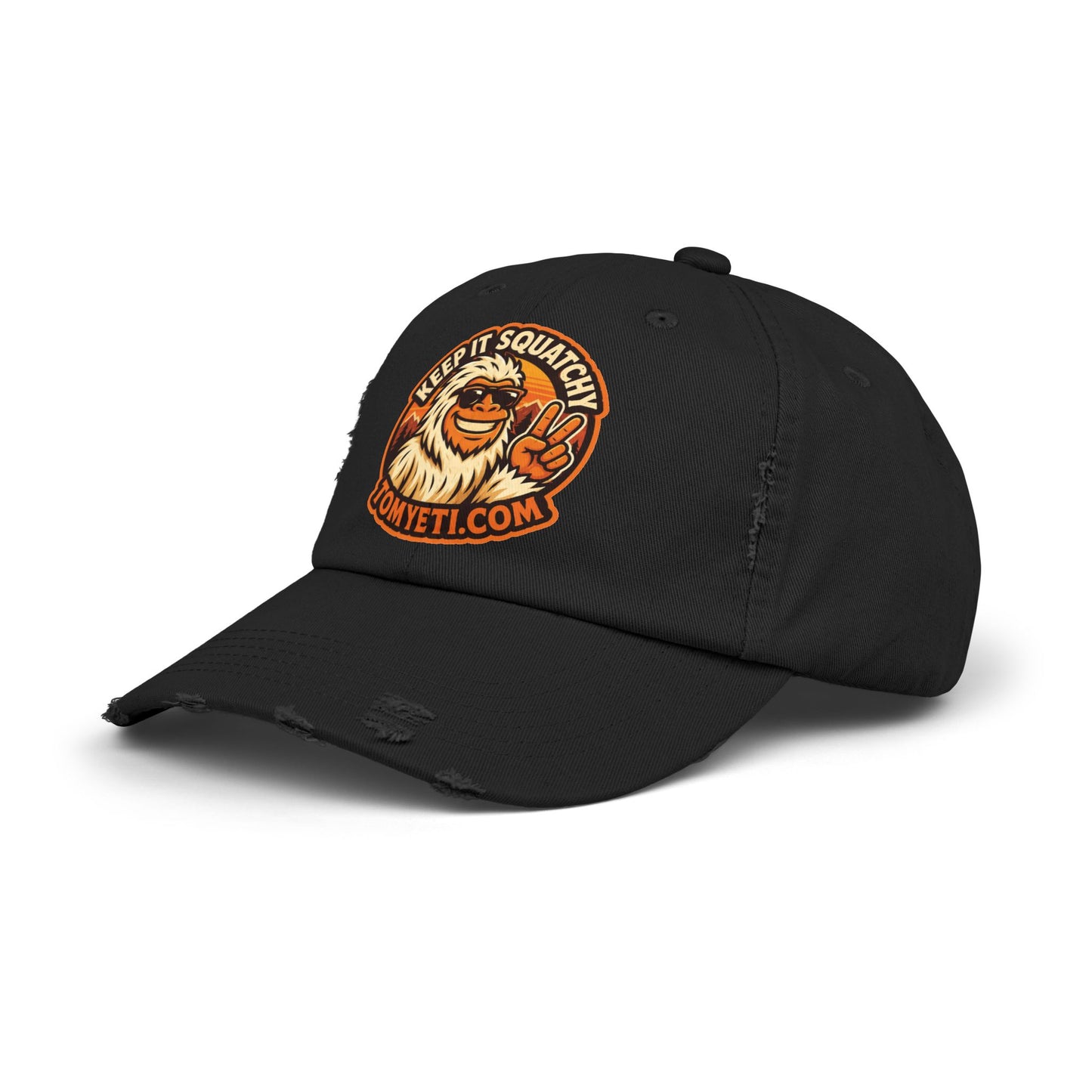 Tom Yeti Outdoor Adventure Cap — Distressed Unisex Hat