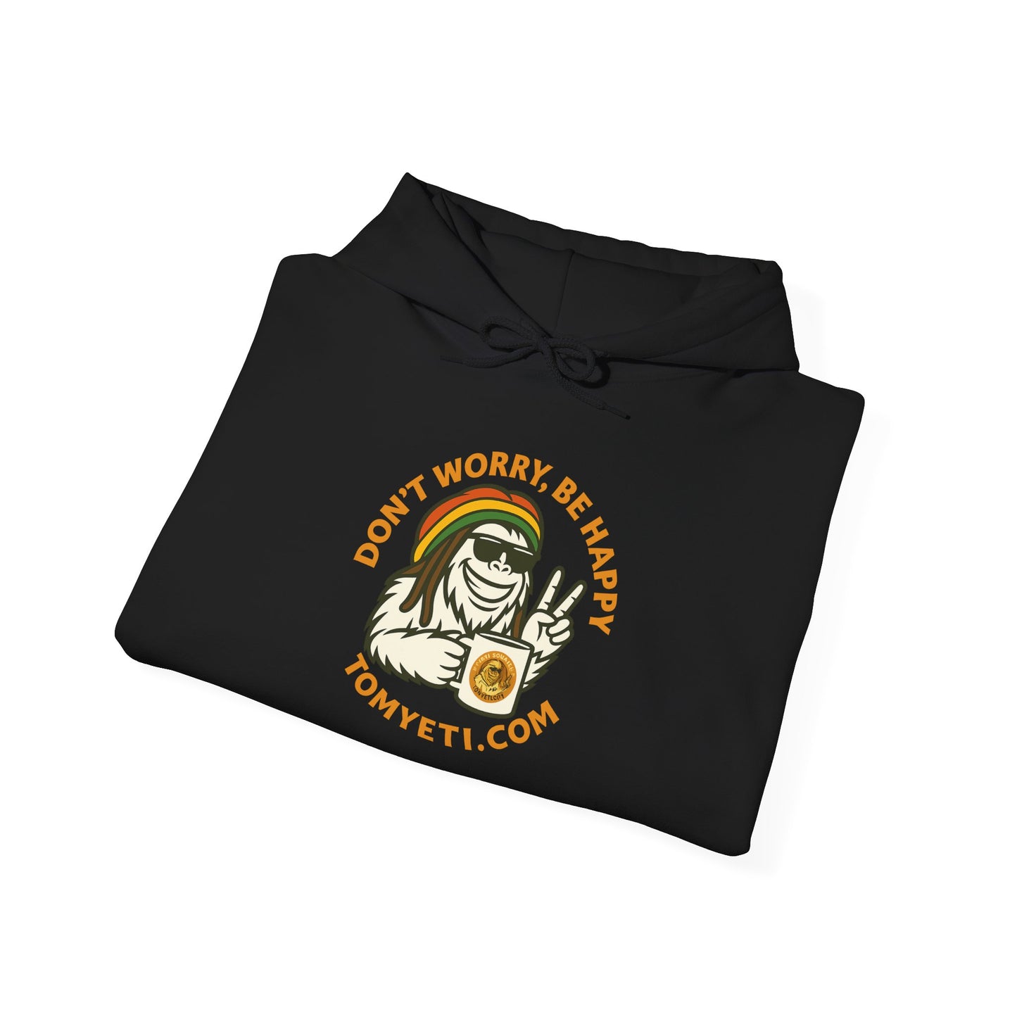 Tom Yeti Official Don't Worry, Be Happy Hoodie