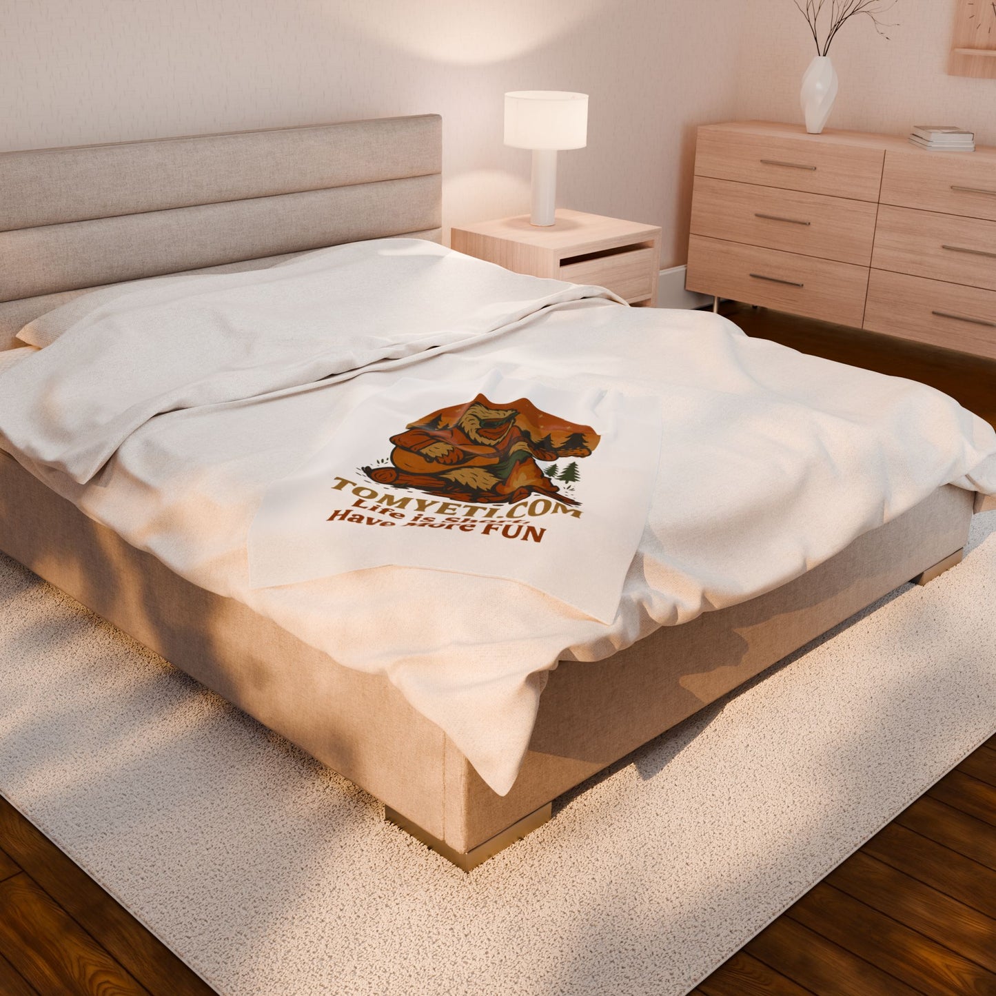 Tom Yeti Official Plush Blanket