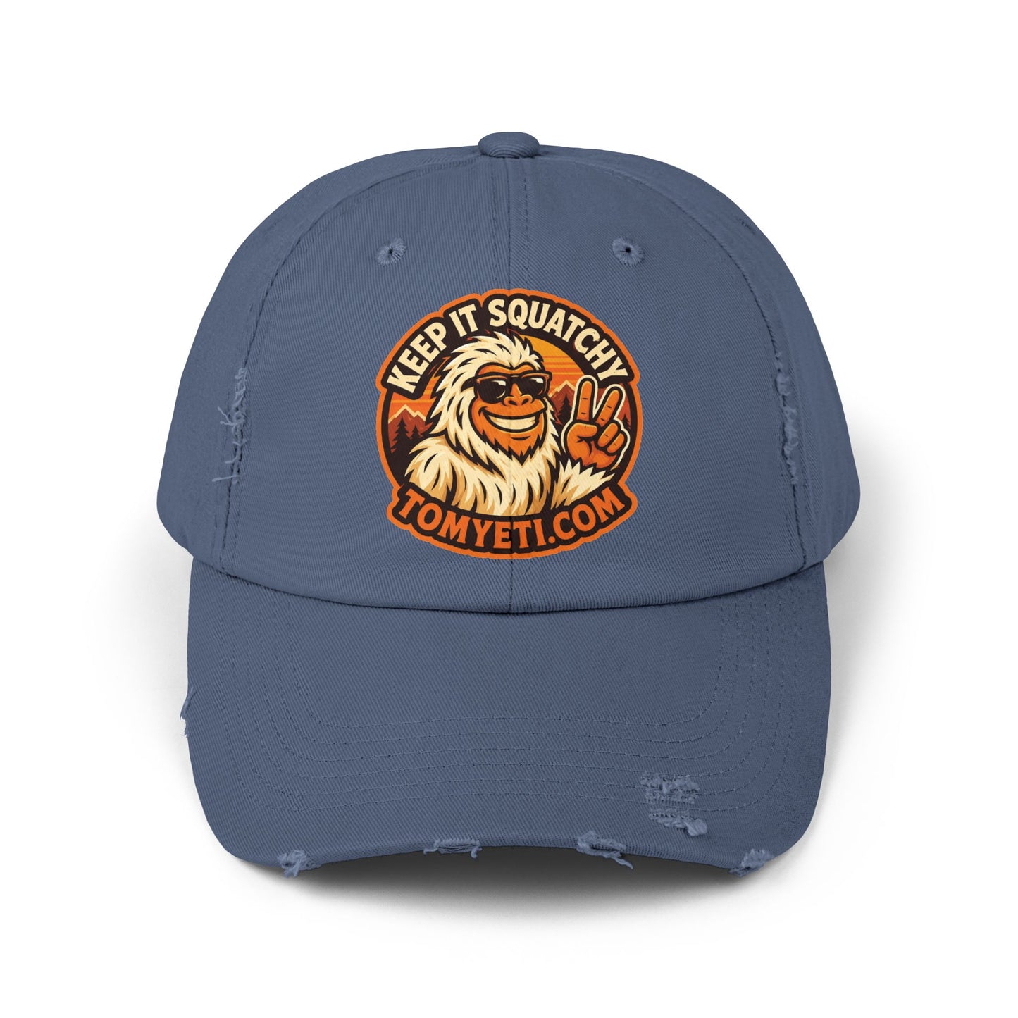 Tom Yeti Outdoor Adventure Cap — Distressed Unisex Hat