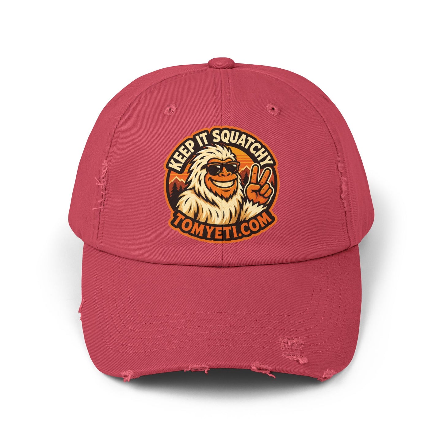 Tom Yeti Outdoor Adventure Cap — Distressed Unisex Hat