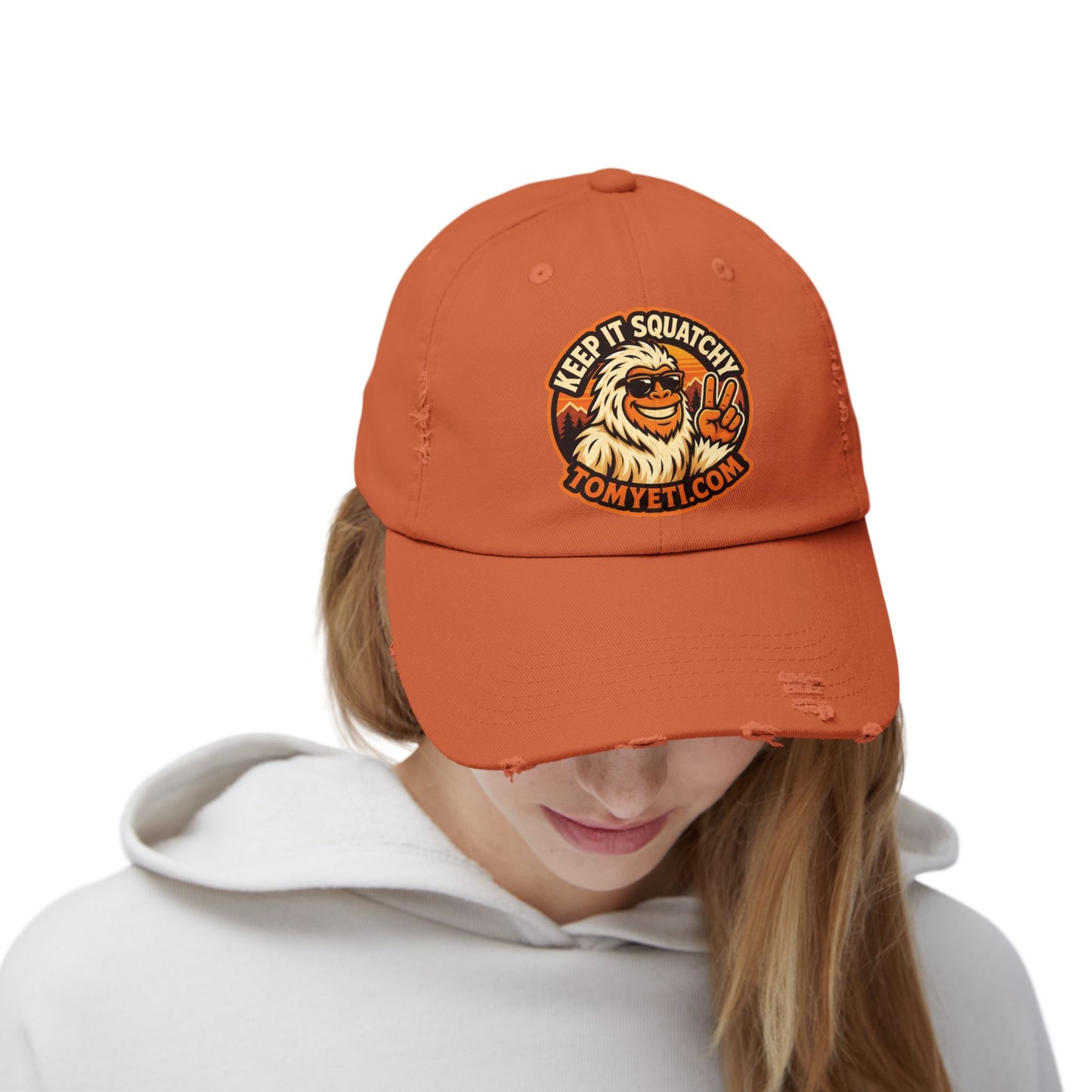 Tom Yeti Outdoor Adventure Cap — Distressed Unisex Hat