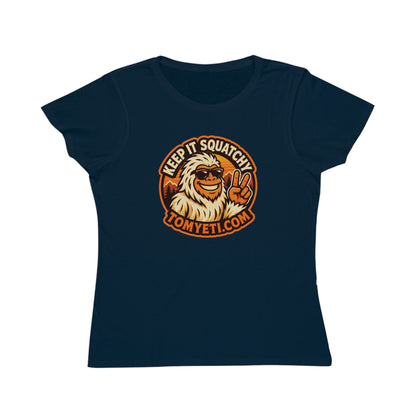 Keep It Squatchy Graphic T-Shirt — Organic Women's Classic Tee