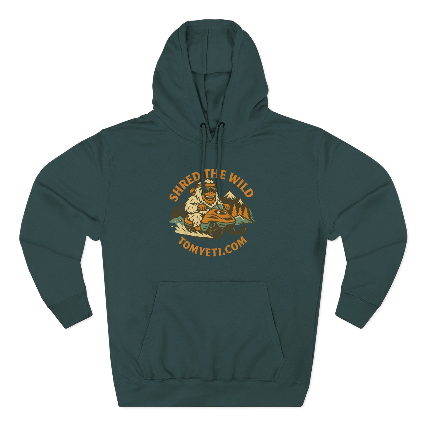 Tom Yeti Official Snowmobiling Hoodie!