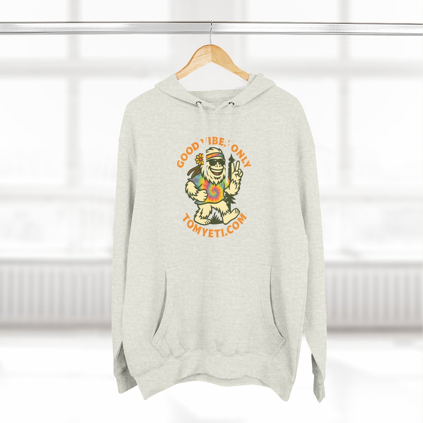 Tom Yeti Official Good Vibes Only Woman's Hoodie