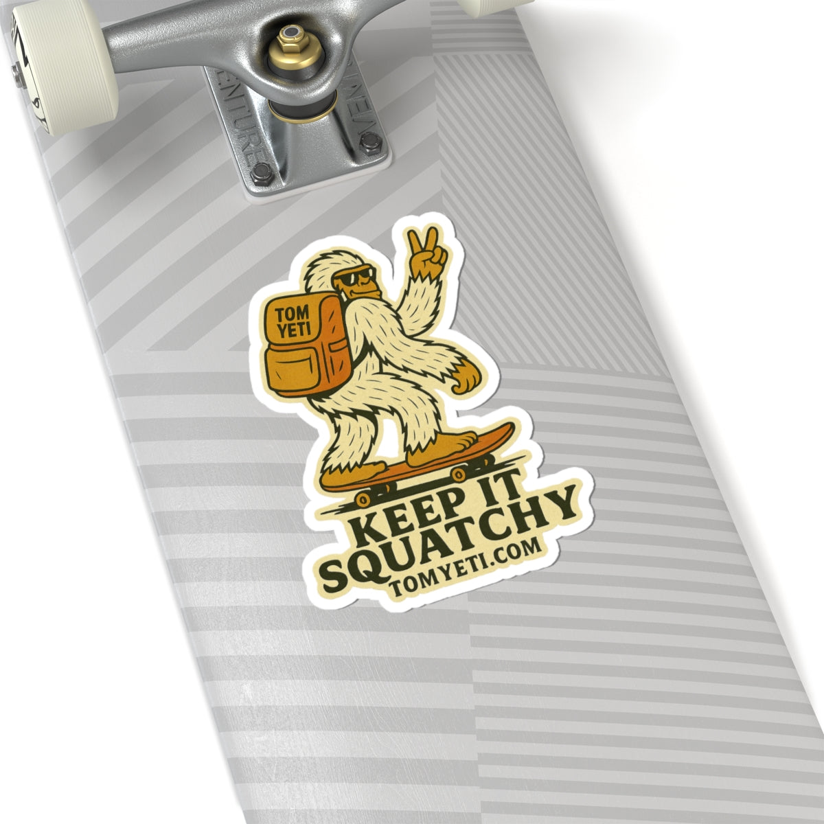 Tom Yeti Official Keep It Squatchy Stickers