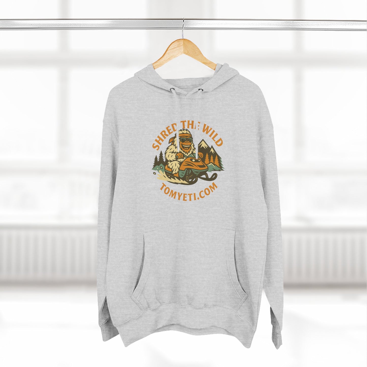 Tom Yeti Official Snowmobiling Hoodie!