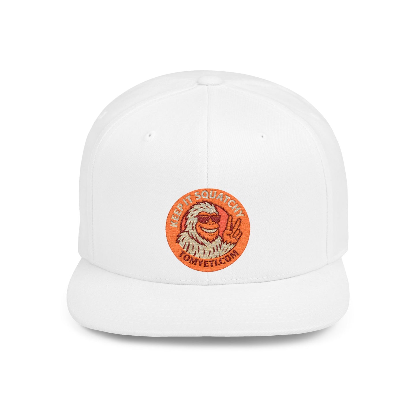 Flat Brim Hat - Tom Yeti Official Snapback Cap